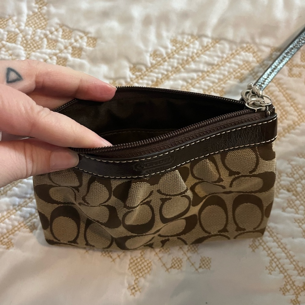 Coach wristlet